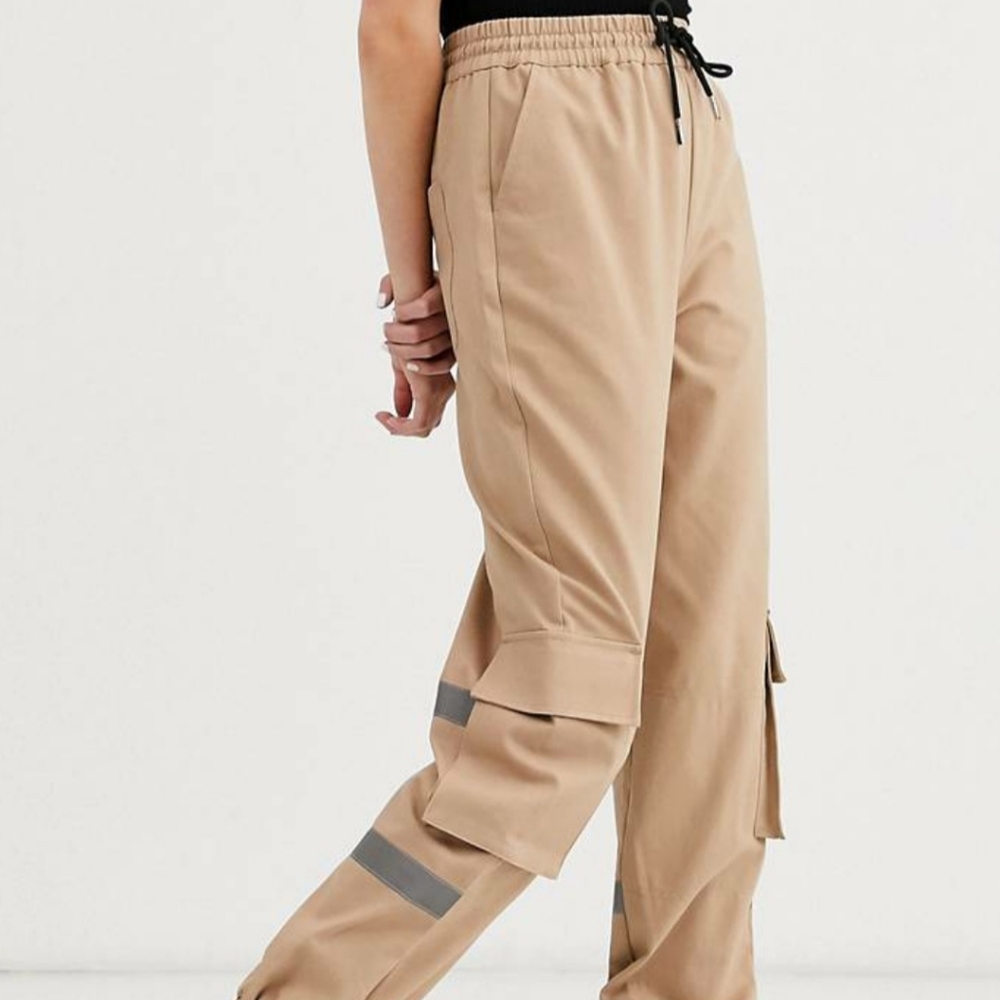 ASOS Collusion pants with reflective panelling